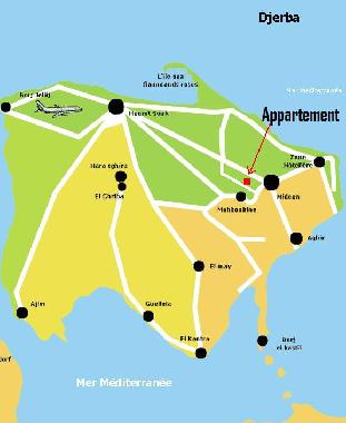 Apartamento de vacaciones en Djerba Midoun (Madanin)Casa de vacaciones