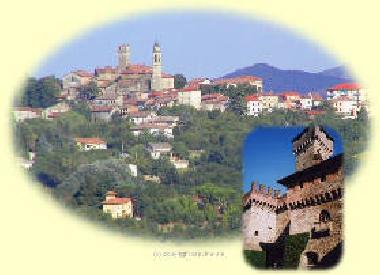 Tagliolo pueblo y su famoso castillo.