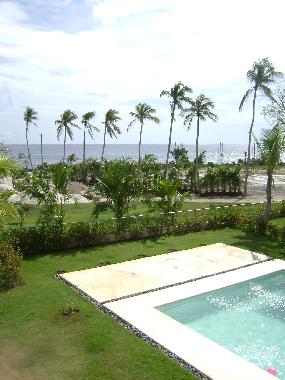 Vista al mar desde la terraza.