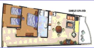 Apartamento de vacaciones en Hurghada (Al Bahr al Ahmar)Casa de vacaciones