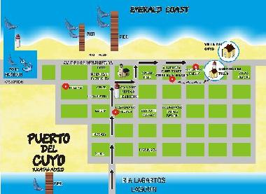 Apartamento de vacaciones en Puerto del Cuyo (Yucatan)Casa de vacaciones