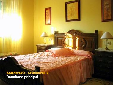 Sanxenxo - Casa de vacaciones Chandevila 2 - Dormitorio principal.