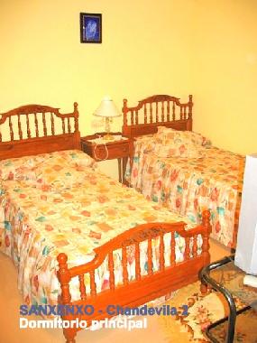 Sanxenxo - Casa de vacaciones Chandevila 2 - Dormitorio doble.