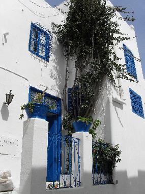 Cama y desayuno en sidi bou said (Tunis)Casa de vacaciones