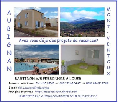 Casa de vacaciones en Aubignan (Vaucluse)Casa de vacaciones