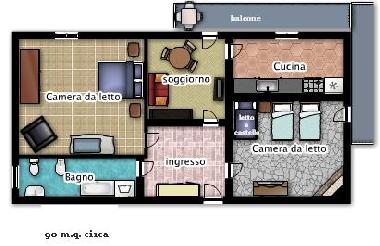 Apartamento de vacaciones en Marina di Grosseto (Grosseto)Casa de vacaciones