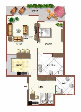 Apartamento de vacaciones en Puerto del Cuyo (Yucatan)Casa de vacaciones