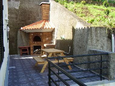 Barbacoa en la terraza