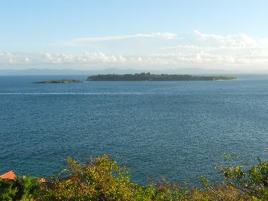 Vista al Cayo Levantado desde La Terraza-Mirador 