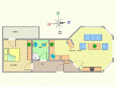Apartamento de vacaciones en K�hlungsborn (Mecklenburgische Ostseek�ste)Casa de vacaciones