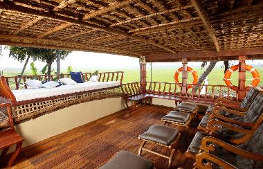 Barco en Alleppey (Kerala)Casa de vacaciones
