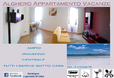 Apartamento de vacaciones en alghero (Sassari)Casa de vacaciones