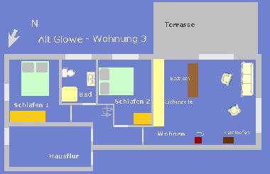 Apartamento de vacaciones en Glowe auf Rgen (Ostsee-Inseln)Casa de vacaciones