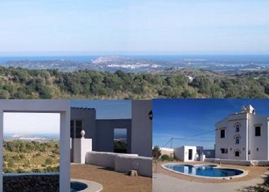 VISTAS AL MAR DESDE LA TERRAZA DE LA CASA