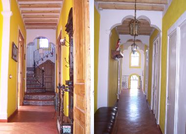 PASILLO PLANTA BAJA Y PASILLO 1� PLANTA, 5 DORMITORIOS Y 2 BA�OS