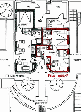 Apartamento de vacaciones en Alf (Mosel - Saar)Casa de vacaciones