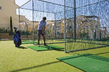 cancha de pr�cticas de golf