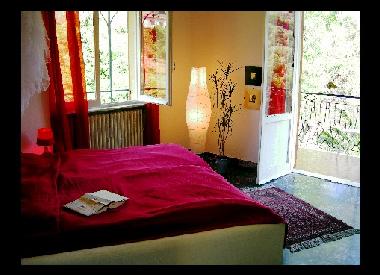 Nuestro dormir-cuarto con la visin hermosa