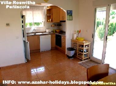 Casa de vacaciones en Pe�iscola (Castell�n / Castell�)Casa de vacaciones