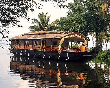 Barco en Kottayam (Kerala)Casa de vacaciones