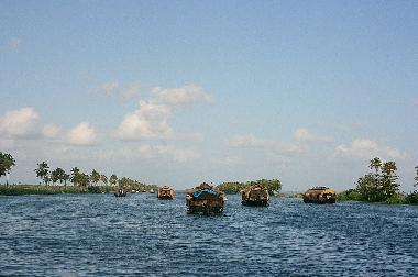 Barco en Kottayam (Kerala)Casa de vacaciones