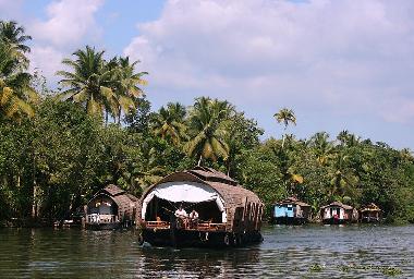 Barco en Kottayam (Kerala)Casa de vacaciones
