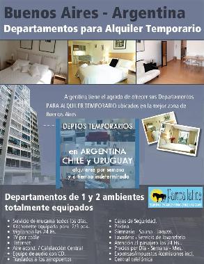 Apartamento de vacaciones en BUENOS AIRES (Distrito Federal)Casa de vacaciones