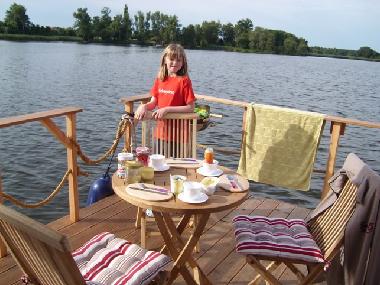 Barco en Havelsee/OT Pritzerbe (Potsdam-Mittelmark)Casa de vacaciones