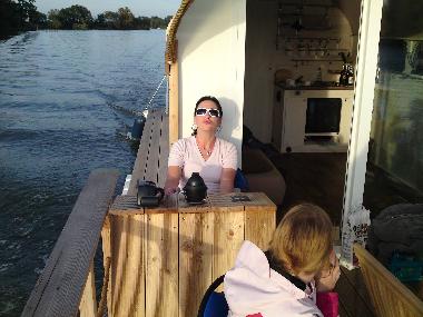Barco en Havelsee/OT Pritzerbe (Potsdam-Mittelmark)Casa de vacaciones