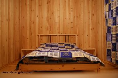 dormitorio en la Casa Roja