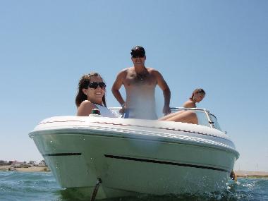 Boating, fishing and skiing on the bay