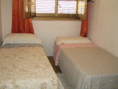 Habitacin con camas individuales de la Casa Pino