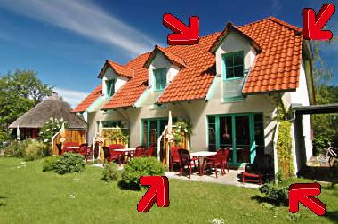 Apartamento de vacaciones en Vitte / Insel Hiddensee (Ostsee-Inseln)Casa de vacaciones
