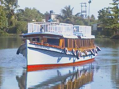 Barco en KOTTAYAM (Kerala)Casa de vacaciones