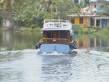 Barco en KOTTAYAM (Kerala)Casa de vacaciones