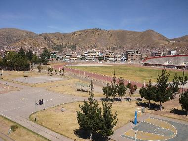 vista desde el balcon