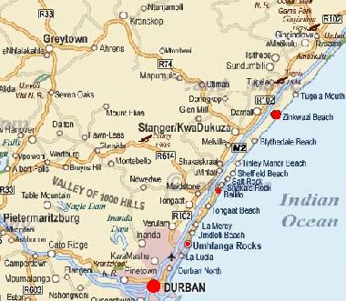 Casa de vacaciones en Zinkwazi Beach (KwaZulu-Natal)Casa de vacaciones