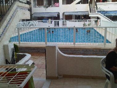 piscina desde terraza