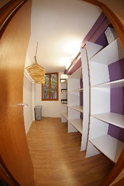 A dressing room on the 3rd floor