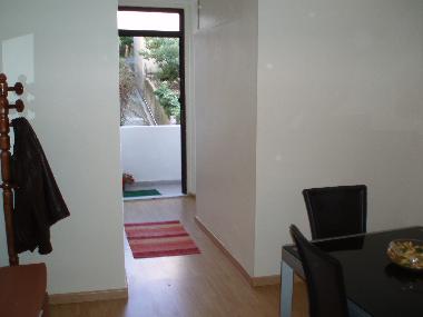 balcon privado y escaleras para nuestro jardin