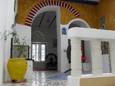 Cama y desayuno en sidi bou said (Tunis)Casa de vacaciones