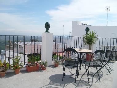 Terraza de la casa Casalacostanilla
