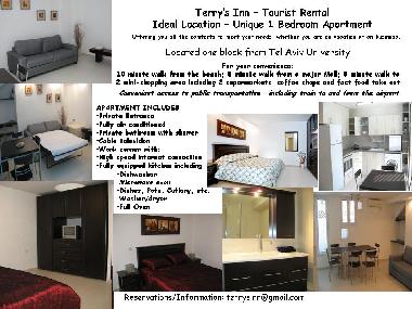 Apartamento de vacaciones en Ramat Aviv, Tel Aviv (Tel Aviv)Casa de vacaciones