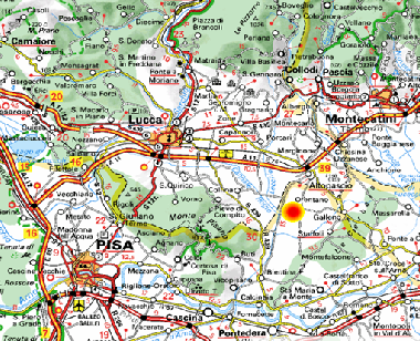 Casa de vacaciones en Orentano (Lucca)Casa de vacaciones