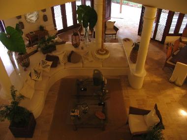 Salon visto desde el Hall de la primera planta