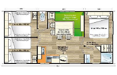 Chalet en Jard Sur Mer (Vende)Casa de vacaciones