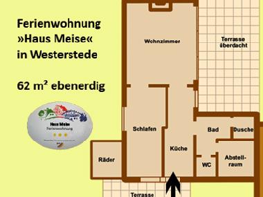 Apartamento de vacaciones en Westerstede (Nordsee-Festland / Ostfriesland)Casa de vacaciones