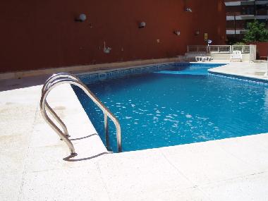 big swimming pool with kids area