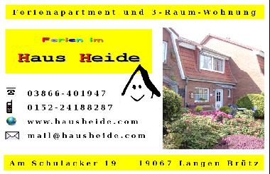 Apartamento de vacaciones en Langen Brtz (Mecklenburg-Schwerin)Casa de vacaciones