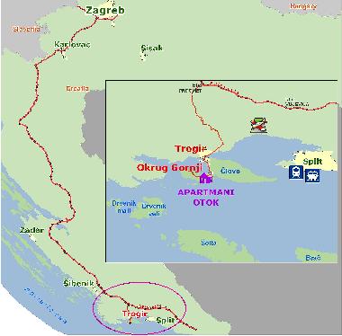 Apartamento de vacaciones en Trogir (Splitsko-Dalmatinska)Casa de vacaciones